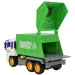 Camion da costruzione: Camion della spazzatura con meccanismo a volano 19 cm