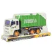 Camion da costruzione: Camion della spazzatura con meccanismo a volano 19 cm