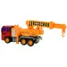Camion da costruzione: Camion gru con meccanismo a volano 19cm