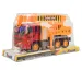 Camion da costruzione: Camion gru con meccanismo a volano 19cm