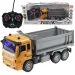 Camion da costruzione telecomandato RC con effetti luminosi 27MHz 20cm in diverse varianti 1 pezzo