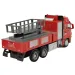 Camion dei pompieri: Autopompa con cestello elevatore a volano con luci e suoni 20cm