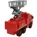 Camion dei pompieri: Autopompa smontabile con cestello elevatore, attrezzi e suoni 20 cm