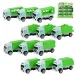 Camion della nettezza urbana: set di 12 camion per la raccolta dei rifiuti 1/64