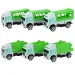 Camion della nettezza urbana: set di 12 camion per la raccolta dei rifiuti 1/64