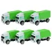 Camion della nettezza urbana: set di 12 camion per la raccolta dei rifiuti 1/64