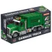 Camion della spazzatura ToyStar di colore verde con effetti luminosi e sonori, 42 cm