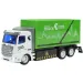 Camion della spazzatura telecomandato RC con effetti luminosi in scala 1/48, 18 cm