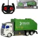 Camion della spazzatura telecomandato RC con luci 1/48 27MHz 20cm