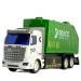 Camion della spazzatura telecomandato RC con luci 1/48 27MHz 20cm