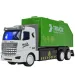Camion della spazzatura telecomandato RC con luci, scala 1/48, 27MHz, 20cm