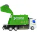 Camion della spazzatura telecomandato con effetti luminosi in scala 1/48, 20 cm