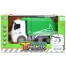 Camion della spazzatura verde 17 cm