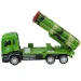Camion militare: Camion militare a retrocarica con razzo in due varianti da 14 cm