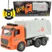 Camion per la raccolta differenziata ECO con telecomando RC con effetti luminosi, scala 1/14, 27MHz, 30cm.
