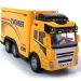 Camion portacontainer telecomandato RC con effetti luminosi 27MHz in scala 1/14