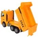Camion ribaltabile giallo 17 cm