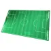 Campo da calcio da tavolo 55x90 cm, con set di adesivi per squadre in omaggio nel contenitore.