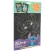 Canenco: Poster da grattare di Stitch, 29x15 cm, set da 2 pezzi