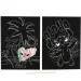 Canenco: Poster da grattare di Stitch, 29x15 cm, set da 2 pezzi