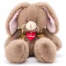 Cappuccino coniglietto peluche 36cm - Lumpin