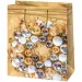 Cardex: Borsa regalo grande color oro 26x13x33cm