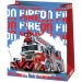 Cardex: Busta regalo gigante con camion dei pompieri, 33x15x44,5 cm