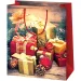 Cardex: Sacchetto regalo di misura standard con motivo natalizio 11x6x15 cm