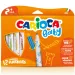 Carioca: Set di 12 pennarelli colorati lavabili per bambini