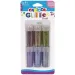 Carioca: Set di 6 polveri glitter in barattolo - Colori pastello