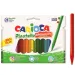 Carioca: Set di pastelli a cera Plastello con colori resistenti, 24 pezzi