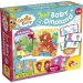 Carotina baby: Dinoland 3 in 1 memo, puzzle e gioco di abbinamento - Lisciani