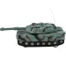 Carro armato M1 Abrams con telecomando RC, mimetico, con luci e suoni, scala 1/32, 22 cm