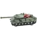 Carro armato M1 Abrams telecomandato RC con effetti luminosi e sonori, scala 1/32, 22 cm