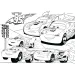 Cars 2 in 1 maxi puzzle da 2x24 pezzi e album da colorare - Lisciani