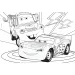 Cars 2 in 1 maxi puzzle da 2x60 pezzi e album da colorare 50x35cm - Lisciani