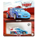 Cars: macchinina del personaggio Raoul Caroule blu e bianca 1/55 - Mattel