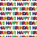 Carta da regalo "Happy Birthday!" 100x70 cm