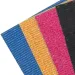 Carta ondulata blu scintillante 50x70cm 161g 1 pezzo