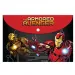 Cartella con bottoni Avengers Iron Man formato A4
