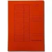 Cartellina rossa con fascia A4 230 g