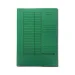 Cartellina verde con fascetta A4 230 g