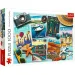 Cartoline dalle vacanze estive puzzle da 1000 pezzi - Trefl
