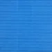 Cartone ondulato decorativo 3D azzurro B2 50x70cm 1 pezzo
