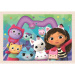 Casa delle bambole Gabi 4 in 1 Supercolor puzzle - Clementoni