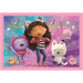 Casa delle bambole Gabi 4 in 1 Supercolor puzzle - Clementoni