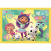 Casa delle bambole Gabi 4 in 1 Supercolor puzzle - Clementoni
