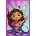 Casa delle bambole di Gabi con Gabi e i gatti puzzle 3x50 pezzi - Trefl