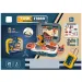 Cassetta degli attrezzi 3 in 1 con accessori