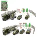 Chariot Die-Cast: Set di veicoli militari in metallo con accessori in due varianti